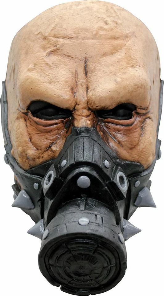 BIOHAZARD AGENT FACE & GAS MASK LATEX HEAD MASK HALLOWEEN HORROR - Image 1 of 1