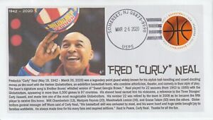 6° Cachets Fred "Curly" Neal Harlem Globetrotters basketball exhibition team