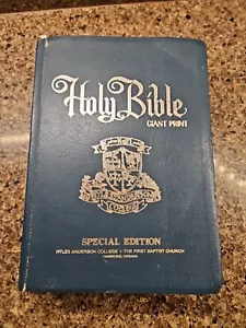 Holy Bible Giant Print Special Edition 1975 Hyles-Anderson First Baptist - Bild 1 von 14