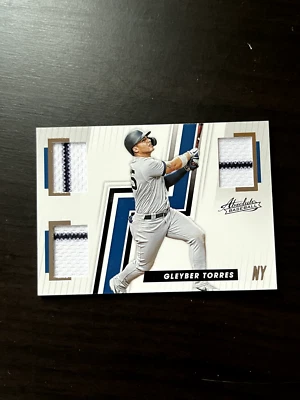 Gleyber Torres 2019 Absolute Triple Patch #AB-GT New York Yankees All Star - Image 1 of 2
