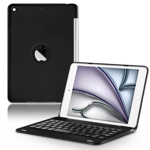 Ultra-Slim Wireless Keyboard Case for iPad Mini 4 / Mini 5, Durable Plastic A... - Picture 1 of 6