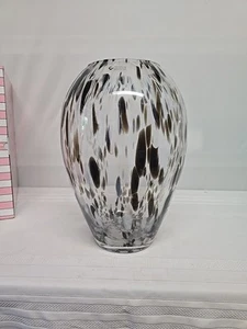 Wrzesniak Mouth Blown Glass Vase Extra Large Made In Poland - Picture 1 of 1