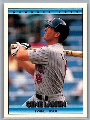 1992 Donruss #496 Gene Larkin - Image 1 of 2