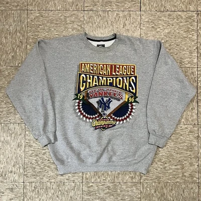 Camiseta de Campeones de la Liga Americana 1996 Yankees de Nueva York Talla XL Foto 1 de 4