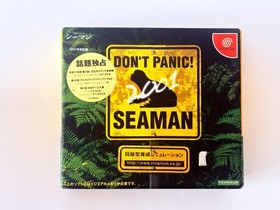 SEAMAN Don't Panic! Dreamcast DC Game Japan Import JAPAN NTSC-J 2001 Edition