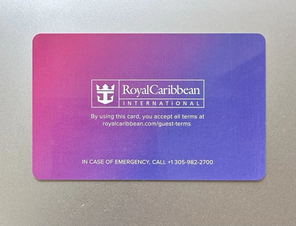 Royal Caribbean Oasis Class Ship Room Key. Collectible only. - Image 1 of 1
