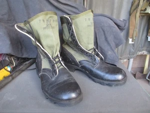 1988 Unworn Size 7 WIDE OD Jungle Boots, Unworn - Picture 1 of 17