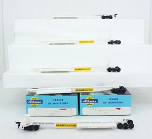 HO Athearn ATSF 5 Car Articulated Impack Spine Cars Built Inter + Ends 5554 5564 - Picture 1 of 3