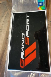 C6 Corvette Urethane Radiator Shroud or Fuse Box Emblem GM Grand Sport - Picture 1 of 1