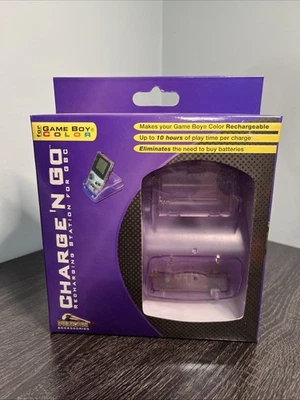 Pelican Purple Charge N Go Station For Use With Gameboy Color NEW - Image 1 of 3