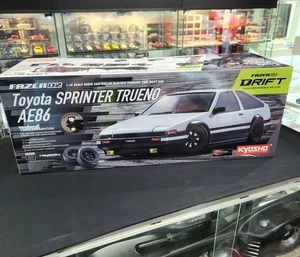 Kyosho 1/10 Toyota Sprinter Trueno AE86 Drift Car RC New! 34501T1 FAZER D2 - Picture 1 of 2