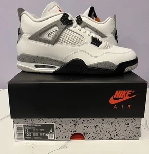 Air Jordan 4 Retro - "White Cement Reimagined" - Größe 12M - NEU - 2024 Release - - Bild 1 von 11