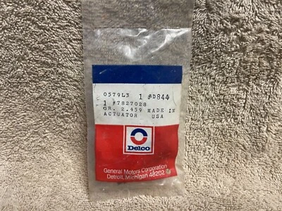 NOS GM 7827028 DELCO D844 HEADLIGHT DIMMER SWITCH ACTUATOR 1990-96 CORVETTE - Image 1 of 4