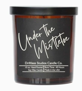 Velas de cera de soja Under the Mistletoe - Vela de 10 oz con tapa - Imagen 1 de 1