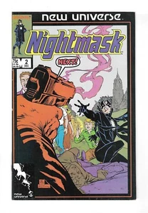 MASCARA DE NOCHE #2 --- ¡1ª AMANTE MEDIANOCHE! ¡BRET BLEVINS! ¡ALTO GRADO! Marvel! 1986 casi nuevo- - Imagen 1 de 4