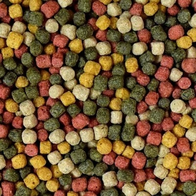 KOIFUTTER Mix 5 kg *4 Sorten Multi Mix* Pelletgröße 3mm - 6mm Koi Fischfutter  - Bild 1 von 3