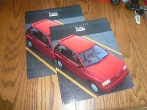 1992 Ford Festive Sales Brochures - Vintage - Two for One Price - Picture 1 of 5