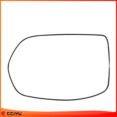 Espejo retrovisor lateral izquierdo derecho cromado vidrio térmico transparente con placa para HONDA CR-V 2007-11 Foto 1 de 4