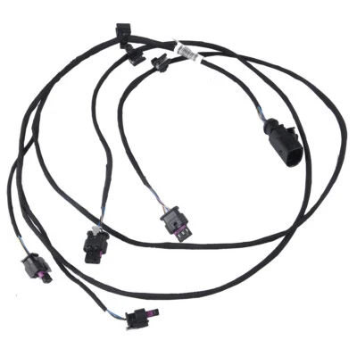 # 8K0971095E # 8K0 971 095E Front Bumper Parking Sensor Cables 6 Pins Black - Image 1 of 4
