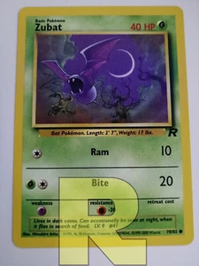 Zubat ® Rocket 70/82 ® Comune ® Pokemon ® Inglese ® EX - Picture 1 of 3