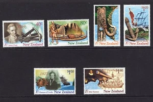 New Zealand 1413-1418 MNH 1997 Discoverers - Picture 1 of 1