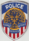 City of Louisvile KY old mesh back non shield shape patch