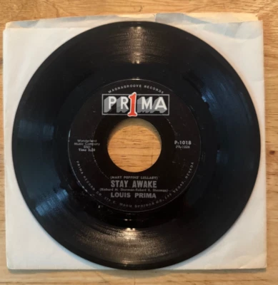 45 7" SP LOUIS PRIMA STAY AWAKE - Image 1 of 2