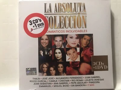 Rare 3cd  63 exitos & Dvd 22 video clips Que sera de ti Thalia Juan Gabriel  - Image 1 of 3