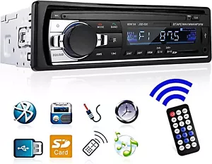 Radio Bluetooth Stereo Hauptgerät Player MP3/USB/ Tf / Aux-In / Fm in-Dash Non - Bild 1 von 5