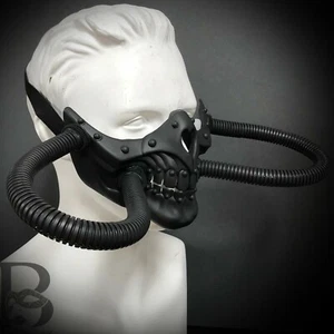 Steampunk Respirator Gas Mask Plague Doctor Mouth Mask Masquerade Halloween Mask - Picture 1 of 29