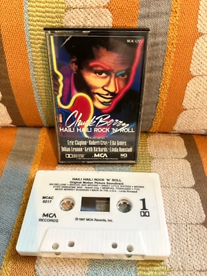 Chuck Berry Hail Hail Rock 'n' Roll Very Good+ Cassette Julian Lennon FREE SHIP - Image 1 of 4