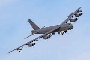 B-52 Stratofortress (In Flight) POSTER 24 X 36 Inches U.S. Military Aircraft - Picture 1 of 2