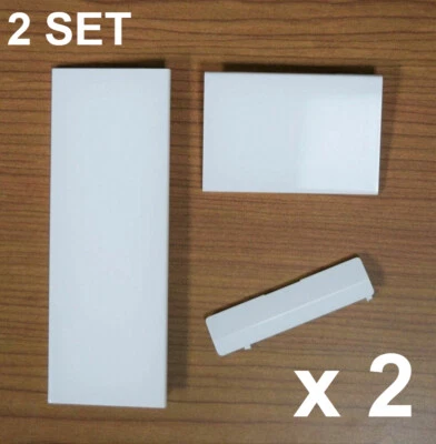 2Pack WHITE Replacement Door Slot Cover Lid Set for Nintendo Wii Console System - Image 1 of 4