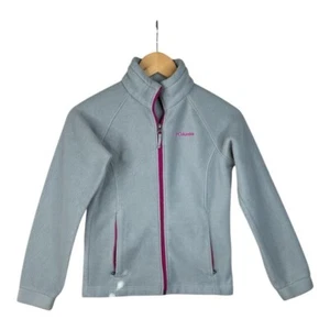 Columbia Juniors Gray Full Zip Jacket size M (10-12) - Picture 1 of 7