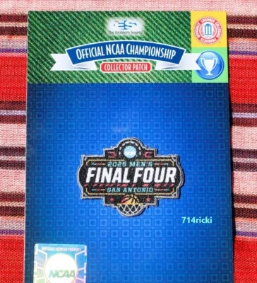 2025 Men's Final Four San Antonio Patch Florida Duke Auburn Houston Collector - Image 1 of 2