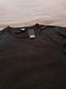 Mens Black Slim Fit T-shirt Size XXL New - Picture 1 of 5