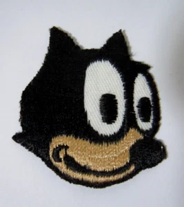 "Toppa con ferro ricamato vintage Felix the Cat - 1,75" - - Foto 1 di 2