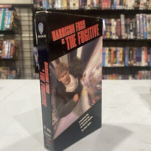The Fugitive (VHS, 1993) Harrison Ford Tommy Lee Jones - ✨BUY 5 GET 5 FREE✨
