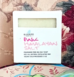 BLUE BYRD HIMALYAN SALZSEIFE * FÜR AKNE UND EKZEME * 5 OZ BAR * NEU * LETZTE! - Bild 1 von 13