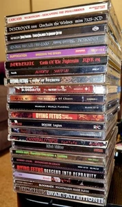 Death Metal Cd Collection. - Picture 1 of 3