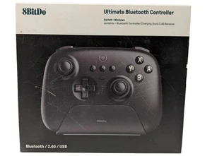 8Bitdo Ultimate Bluetooth Controller With Charging Dock - Black - Picture 1 of 10