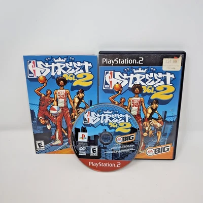 NBA Street Vol. 2 (PS2, Sony PlayStation 2, 2003) CIB Complete Basketball Game - Image 1 of 4