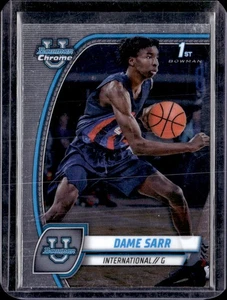 2024-25 Bowman University Chrome #17 Dame Sarr - Picture 1 of 2
