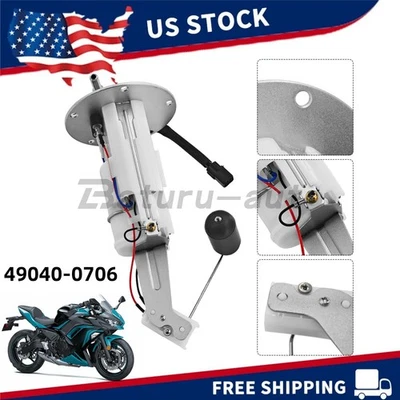 49040-0706 Fuel Pump Petrol Gas Assy For Kawasaki Ninja 650 EX650 ER6N 2012-2016 Foto 1 de 4