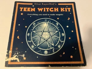 TEEN WITCH KIT BOOK ONLY SILVER RAVENWOLF PB SOFTBACK 1ST LLEWELLYN 2000 WICCAN - Picture 1 of 15