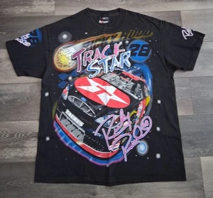 Vintage Ricky Rudd Nascar Track Star All Over Print Chase Authentics Mens Large - Picture 1 of 8