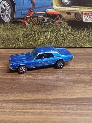 Hot Wheels Redline CUSTOM COUGAR Blue HK  - Image 1 of 4
