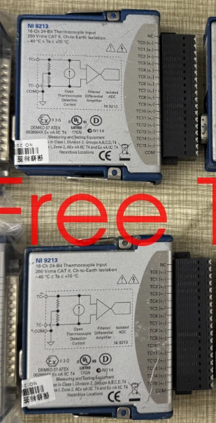 National Instruments NI 9213 cDAQ Temperature /Thermocouple Input Module - Image 1 of 1