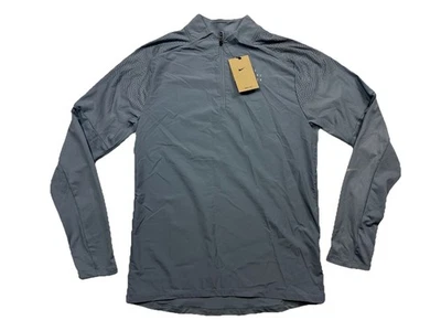 Nike Running Division Flash Element 1/4 Zip Men’s Small  Blue Gray DD6028-493 - Image 1 of 4