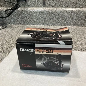 Silstar Fishing Spinning Reel CT50 Graphite brand new old stock - Picture 1 of 17